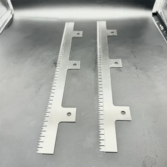 Packaging Serrated Blade Zig Zag Cutting Knife Blade for Packing Machine