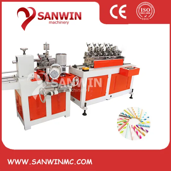 High Speed Multi Cutter Paper Making Machine Paper Straw Making Machinery