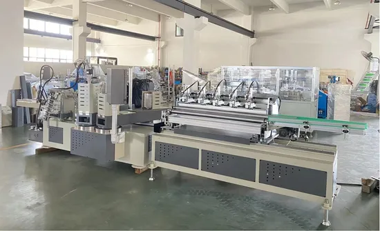 Cfjg-30 Multi Blades 4 Heads Spiral Winding Kraft Paper Tube Core Making Cutting Machine
