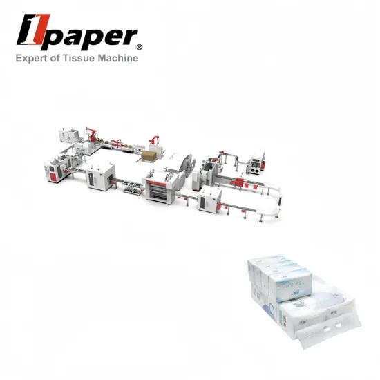 Automatic Tissue Post -Processing Machine Production Line with Servo-Driven