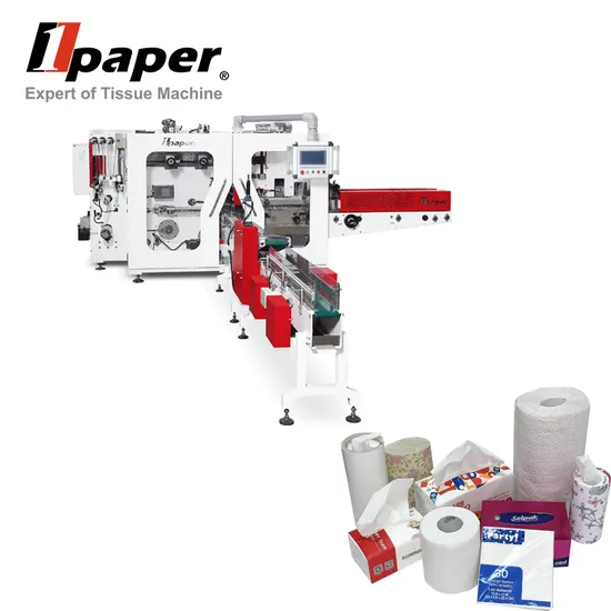 Automatic Full Servo Driven Tissue Packaging Machine for Packing Tissue Napkin Paper