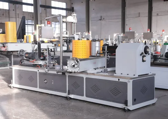 Maquina De Fabricacion De Tubos De Papel CNC De DOS Cabezales PARA Cinta / Impresion