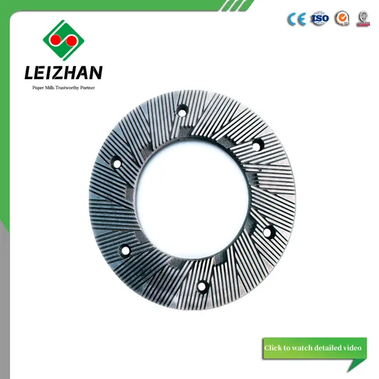 Double Disc Conical Refiner Plate for Woodworking Industry