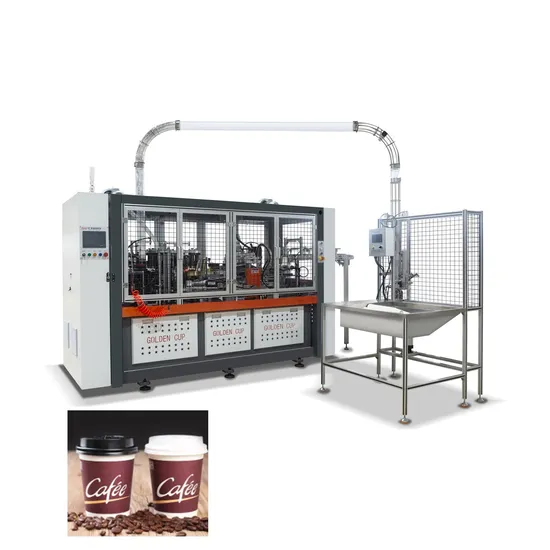 Goldencup Automatic High Speed Paper Cup Making Forming Machine Manufacturers in China Hot Sale Cup Paper Bowl Making Machine Forming Machine