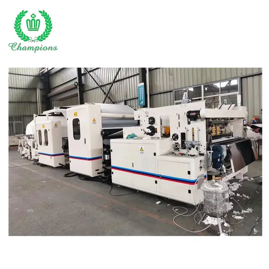 Color Printing Glue Lamination Fluffy Kitchen Towel and Maxi Roll Making Machine