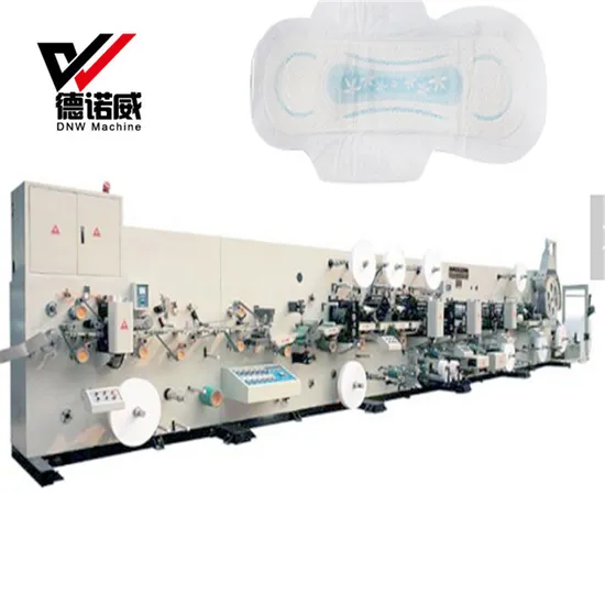 China Manufacture Full Automatic Women Sanitary Napkin Machine Factory