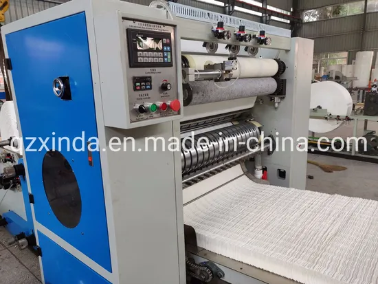 Z Fold Hand Towel Folding Plant Tissue Convert Machine