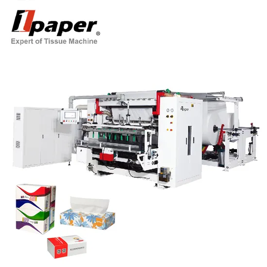Customizable V Fold Embossing Folding Tissue Making Machine in Zhejiang Guandong