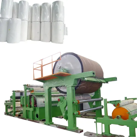 Recycling Paper Machine 1575mm High Quality Toilet Tissue Paper Making Machine Toilet Paper Manufacturing Machinery