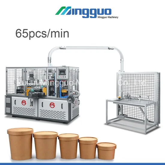 Big Size Paper Salad Bowl Forming Machine Food container Machine