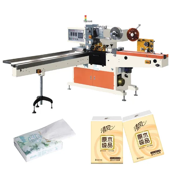 Single Pack Pocket Tissue Packing Machine
