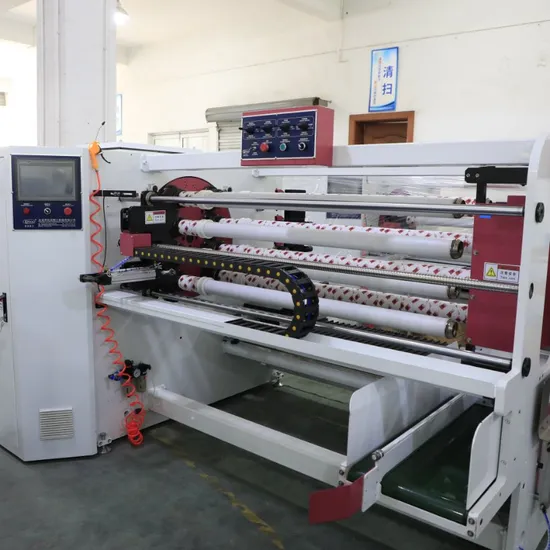 Maquina Cortadora Automatica De Nú Cleos De Papel Con Cargador Automatico De Nucleos De Papel