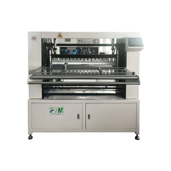 Fully Automatic Truck Air Filter Knife Pleating Making Machineplcz200-3000-II