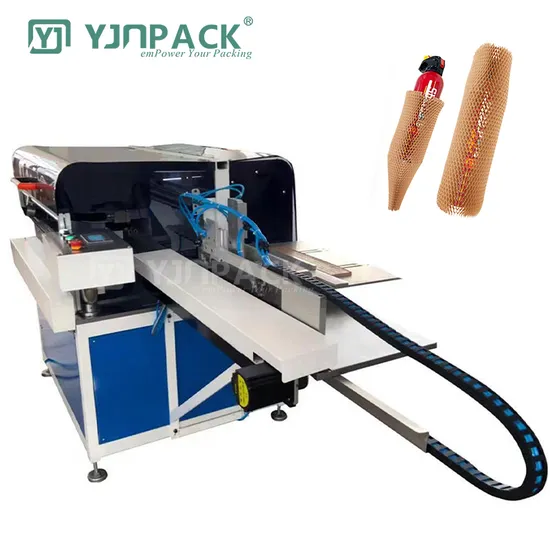 Eco-Friendly Packaging Kraft Cushion Sleeve Honeycomb Paper Core Making Machine