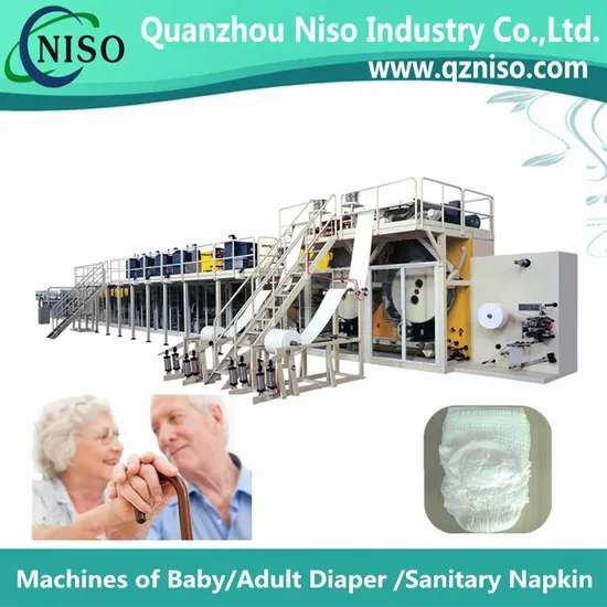 Efficient Full-Servo Adult Pull up Diaper Machine with Ce (CNK300-SV)
