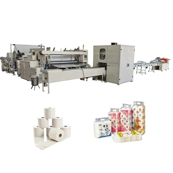 High-Efficiency Fully Automated Toilet Paper Production Line for New Ventures