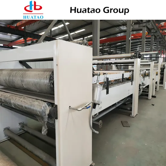 High Quality Automatic New Huatao Production Corrugator Making Machinery Corrugated Cardboard Line Machine