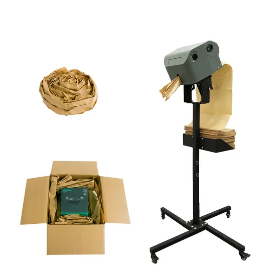 Automatic Packaging Protection Electric Kraft Paper Cushion Machine