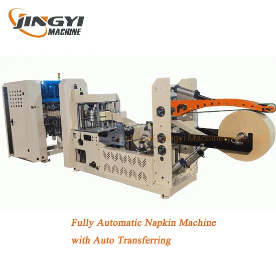 Fully Automatic Serviette Napkin Paper Making Machine with Auto Transferring