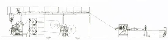 2-Ply Single Facer Corrugation Line, Single Faced Corrugated Cardboard Making Machine