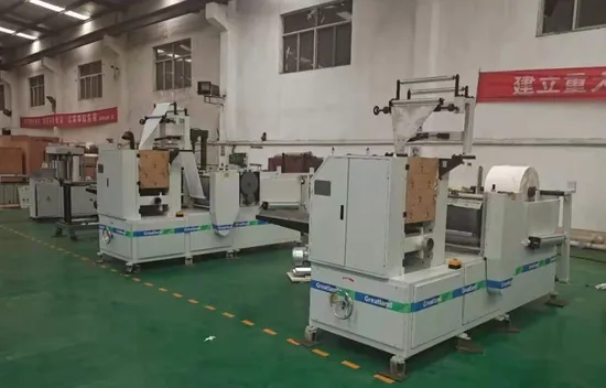 Full Automatic Suction Embossed/Printed Serviettes L Fold Machine