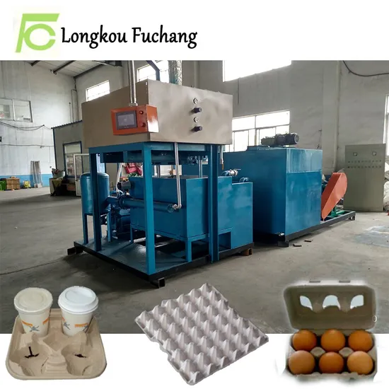 Paper Pulp Fruit Tray Machine Egg Tray Molding Machine