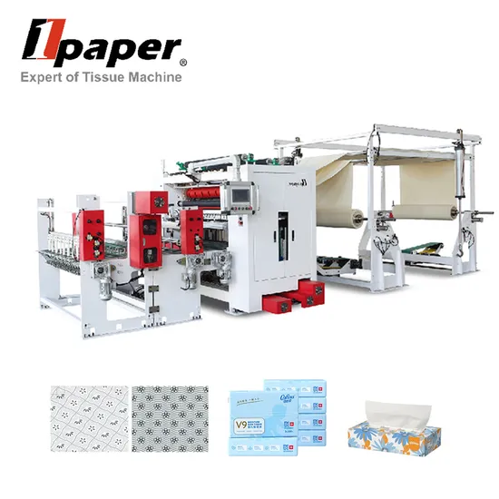 Advanced Automatic High Content Cream Baby Tissue Folding Machine for New Business