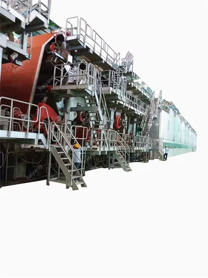 Export Package Normal Specification A4 Jumbo Rolls Fluting Paper Making Machine