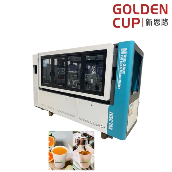 Golden Cup Wholeale Disposable Take Away Food Grade Customized Printing High Quality Vending Machine 7oz Coffee Paper Cup with Logo Making Machine