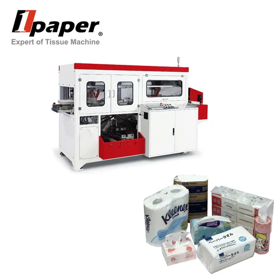 Intelligent Processing Packing High Quality Facial Tissue Paper Tissue Napkin Wrapping Machine