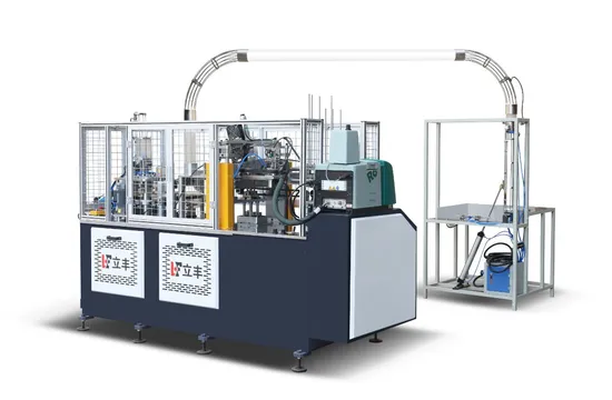 Paper Cups Coat Molding Machine/High Speed Double Wall Sleeve Machine