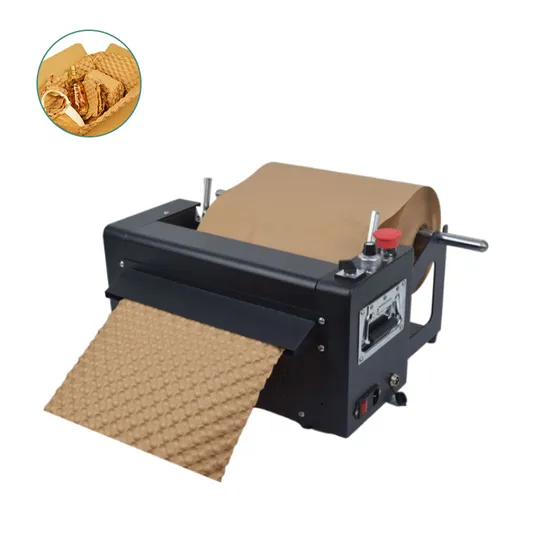 Chine Manufacture Pad Kraft Fill Making Cushion Void Paper Bubble Making Machine