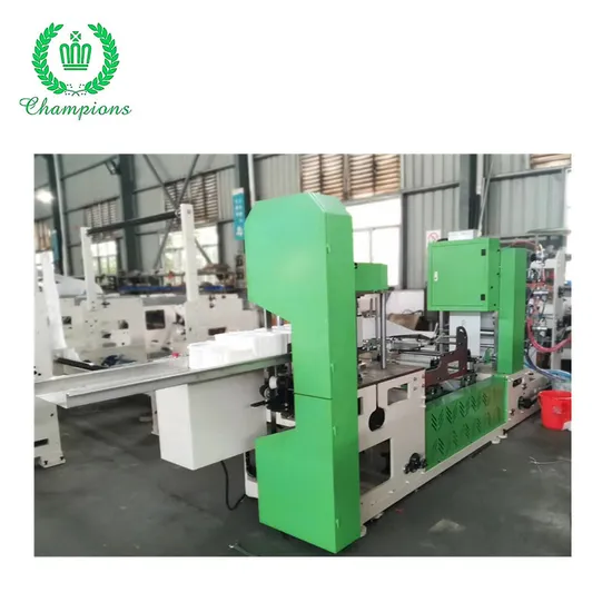 Color Printing Square Napkin Folding Machine