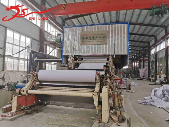 Culture Paper Making Machine 2400mm Fourdrinier Wire Paper Machine