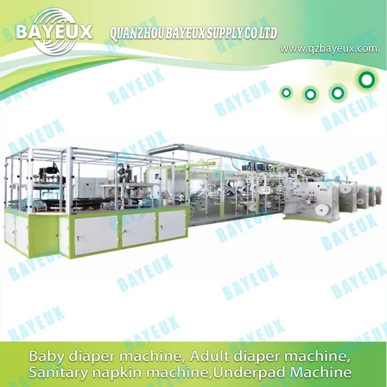 Economical High-Quality Semi Servo Adult Diaper Making Machine