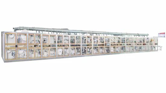 High Quality Baby Diaper Making Machine Use Good Raw Material