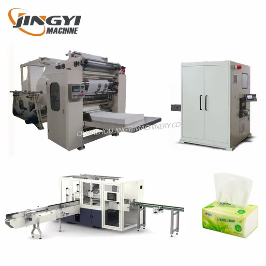 Fully Automatic Facial Tissue Machine Line with Automatic Soft Packing