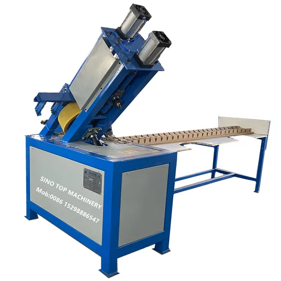 Paper Edgeboard Rotary Notching Machine for Roll Packaging