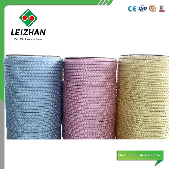 Glue and Wax Paper Carrier Rope for Paper Mill