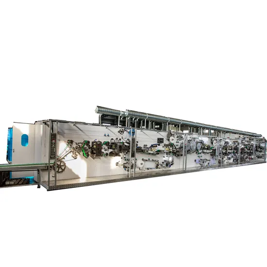 High Quality Lady Sanitary Napkins Production Machine Line