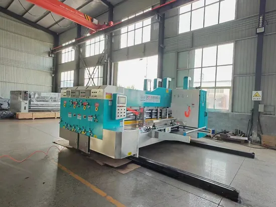 Cardboard Box Making Machine, Fully Automatic Corrugated Cardboard Box Flexible Printing Machine