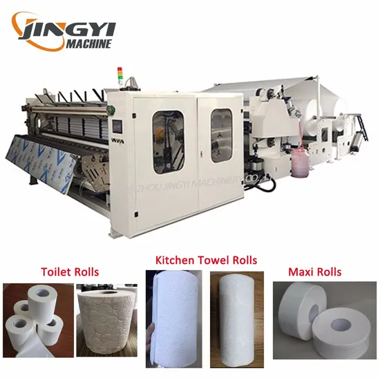Maxi Roll Fully Automatic Small Toilet Roll Making Machine
