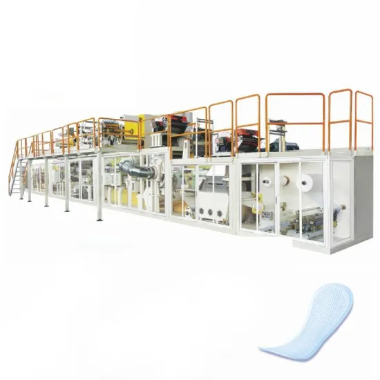 Automation Woman Sanitary Pad Making Machine 300-500PCS/Min