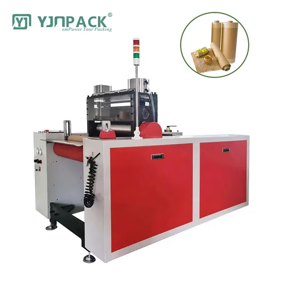 Automatic Cushion Kraft Wrapping Packaging Roll Honeycomb Paper Making Machine
