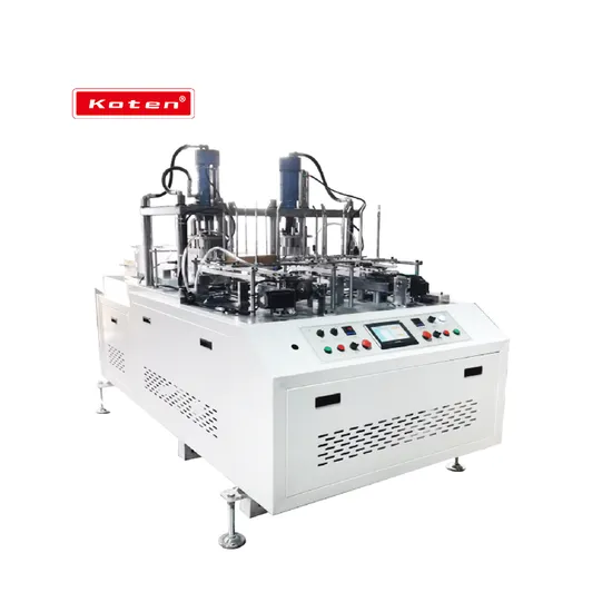High Cost Cheap Performance Multi Compartment Paper Food Lunch Box Forming Machine Chj-a