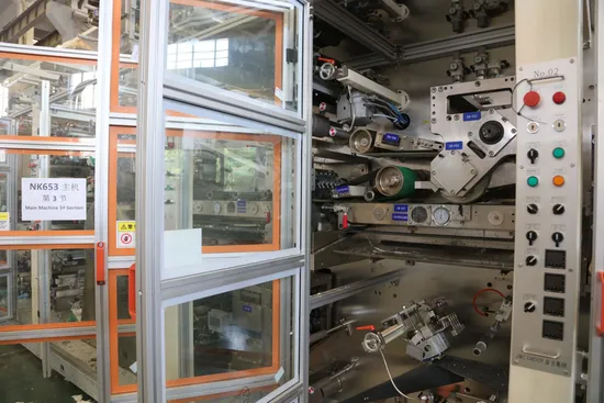 1 Year ISO Jwc Transparent Film for Baby Diaper Production Line Machine