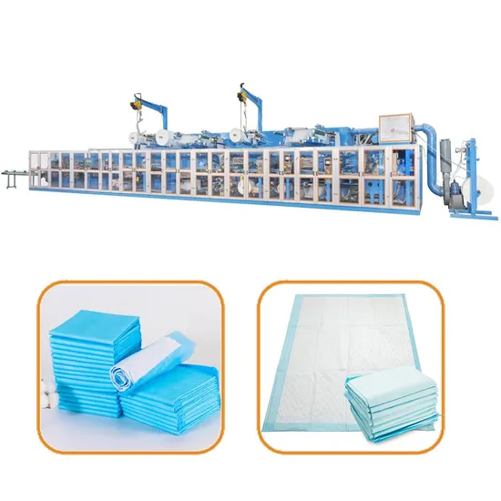 3 Layers Ultra-Thin Disposable Underpad Making Machine