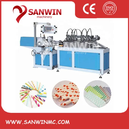 High Speed Multi Cutters Paper Drinking Straw Machine
