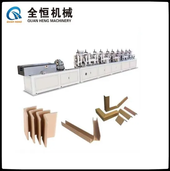 High Speed Paper Angle Edge Board Protector Machine Paper Corner Machine for L Type Paper Locking Protector