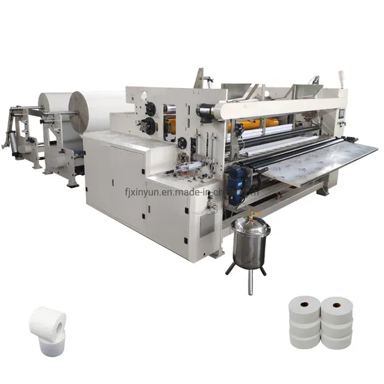 Full Automatic Toilet Paper Roll Rewinding Machine